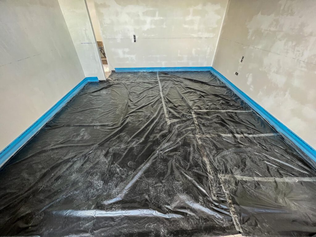 2022 04 LasBrenas April 2 the floor heating 001